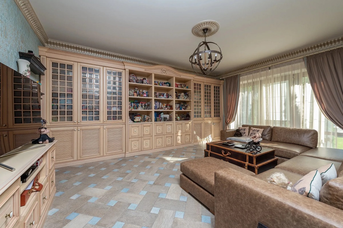 Роникон: Гостиная Массив Ясеня охра арт 7701, фото 1