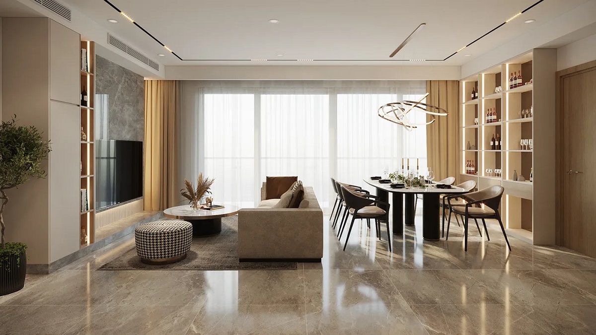 гостиная лдсп кашемир серый арт 5618 (Корпусная мебель в гостиную) Вид 1