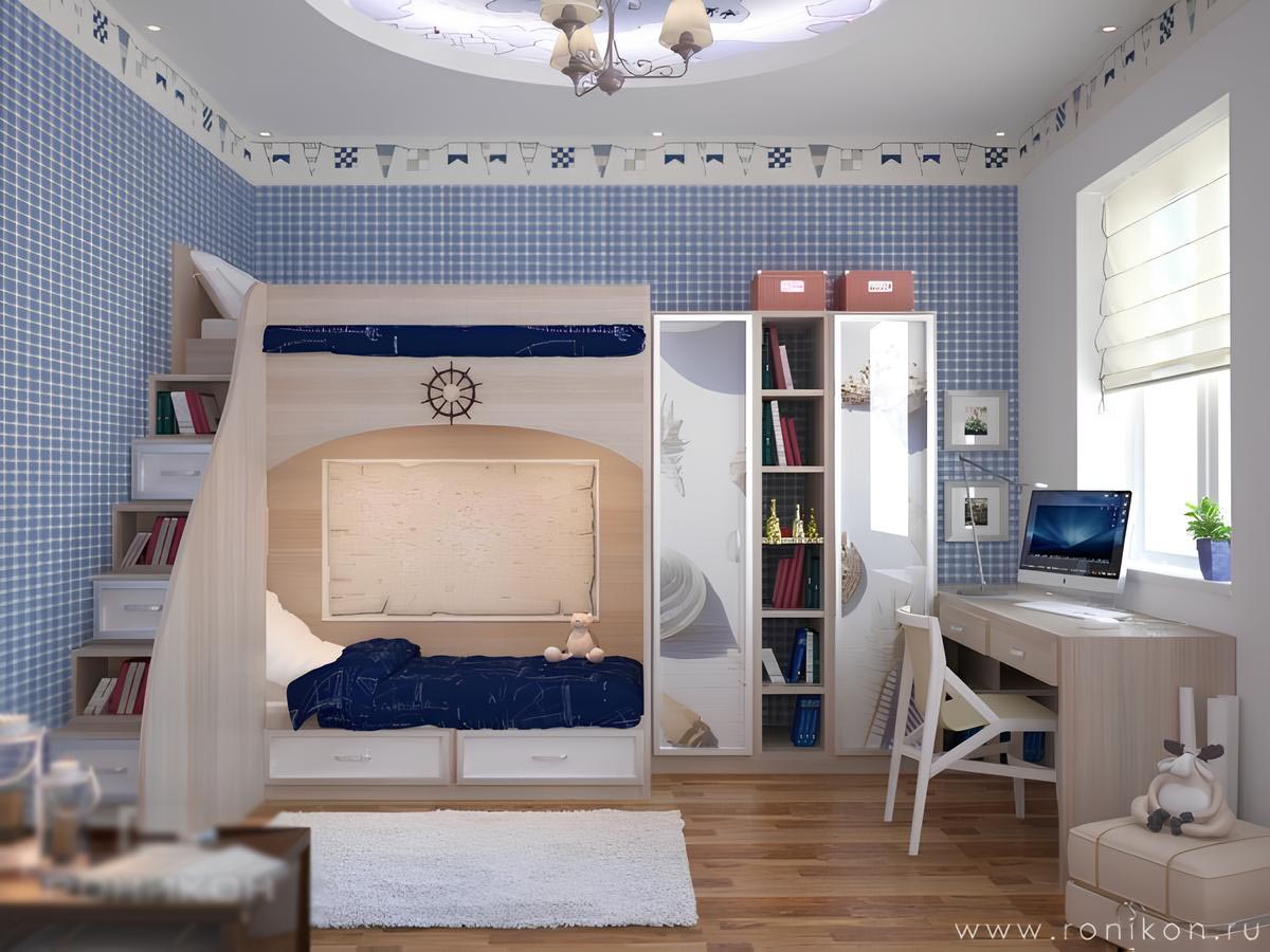 Роникон: Детская ЛДСП Белый Альпийский арт 572, фото 1