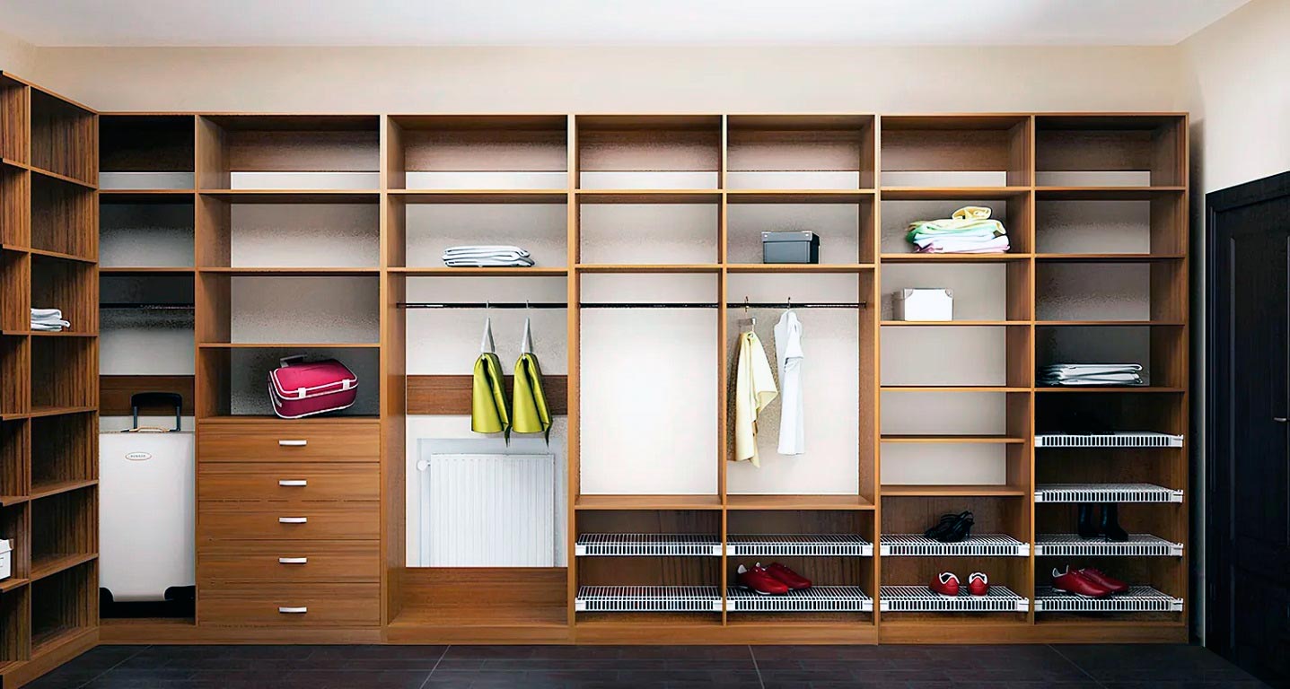 Роникон: Гардеробная ЛДСП Дуб Каселла коричневый арт 10046, фото 1