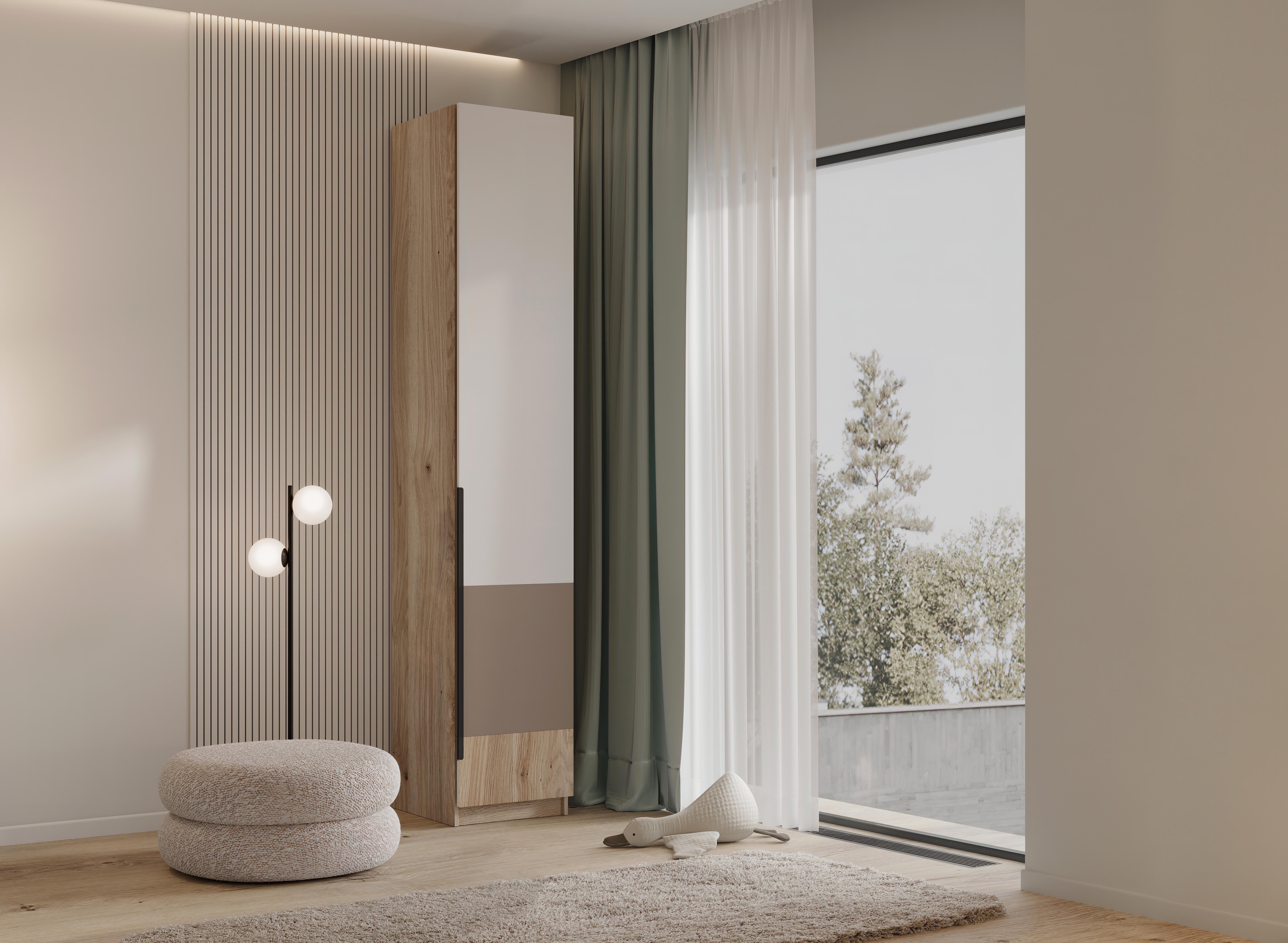 Роникон: Колонка Стелла 104/3 50х240х57 для белья арт 6043, фото 1