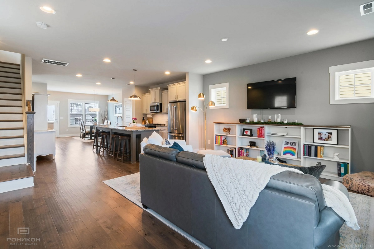 Роникон: Тумба ЛДСП Белый МДФ в шпоне арт 7710, фото 2