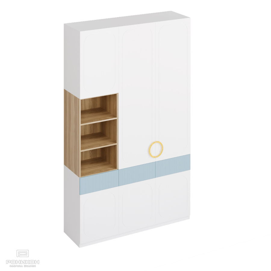 Роникон: Шкаф МДФ эмаль RAL 9018 Папирусно-белый арт 5732, фото 2