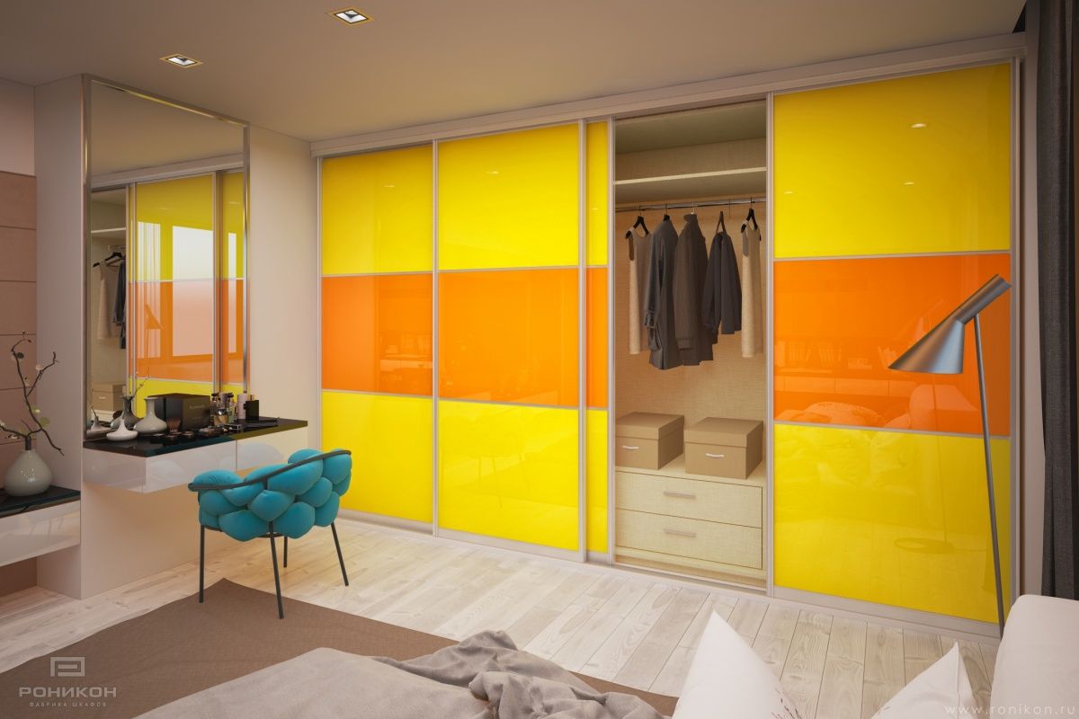 Роникон: Система-купе Щербет оранж Оранжевый арт 4014, фото 1