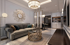 Гостиная МДФ Белый арт 5603