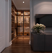 Спальная со встроенной гардеробной Антуриум арт 5683