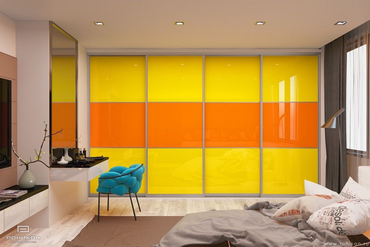 Роникон: Система-купе Щербет оранж Оранжевый арт 4014, фото 2