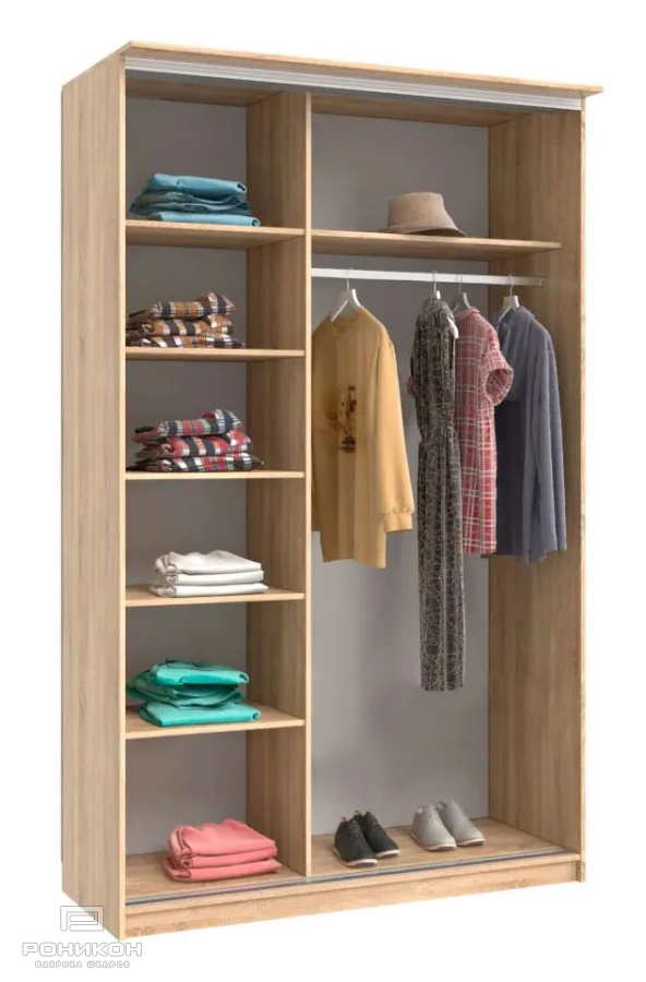 Роникон: Гардеробная Белый Премиум арт 624, фото 3