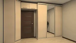 Прихожая ЛДСП Шафрановый жёлтый арт 5200