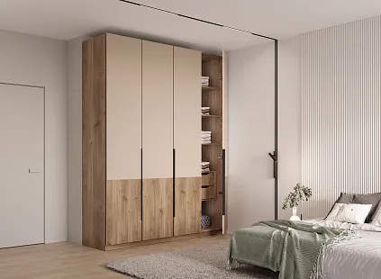 Роникон: Шкаф Стелла 432/2 с ящиками 180х240х57 арт 6041, рис. 1