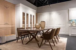 Столовая МДФ Белый арт 18687