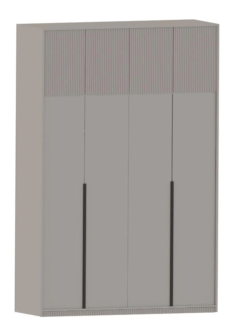 Роникон: Шкаф МДФ Платиново-серый арт 5737, фото 3