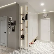 Шкаф МДФ Эмаль RAL 1013 Жемчужно-белый Матовый арт 5730