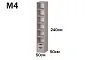 Модульная гардеробная Мантра-15 прямая 170х240х50 арт 6011 3