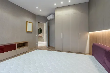 Роникон: Комплект в спальню ЛДСП Серый камень Дуб Гладстоун песочный арт 18701, рис 1