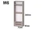 Модульная гардеробная Мантра-12 прямая 170х240х50 арт 6014 3