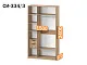 Шкаф Стелла 334/3 с ящиками 150х240х57 арт 6049 1