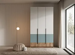 Шкаф Стелла 304/3 комбинированный 150х240х57 арт 6048