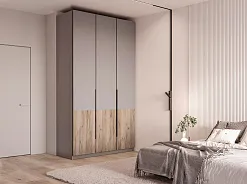 Шкаф Стелла 334/2 с ящиками 150х240х57 арт 6038