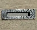 Ручка врезная 74