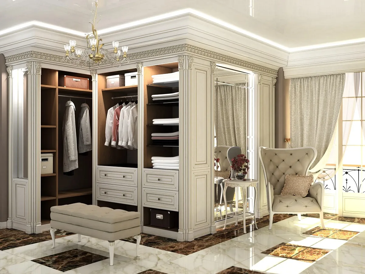 Роникон: Гардеробная Массив Дуба Новара арт 1649, фото 1