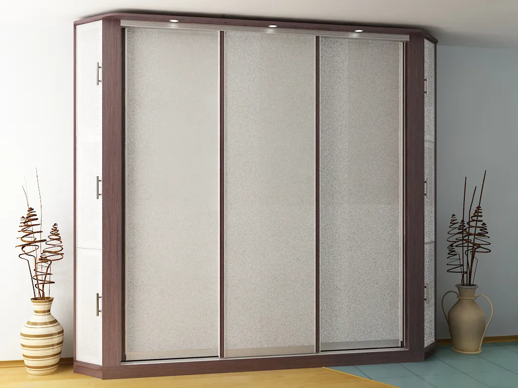 Роникон: Шкаф ЛДСП Файнлайн тёмно-серый Сосна Аланд полярная арт 10004, фото 1