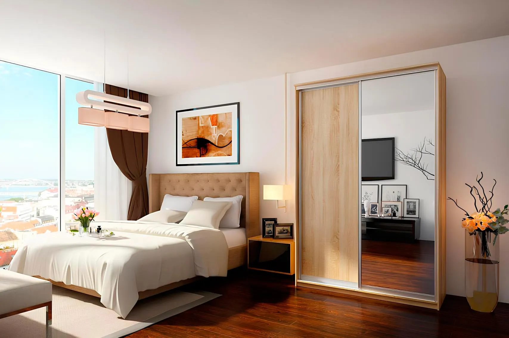 Роникон: Шкаф-купе Престиж ЭКО 150х240х60 см арт 4035, фото 1