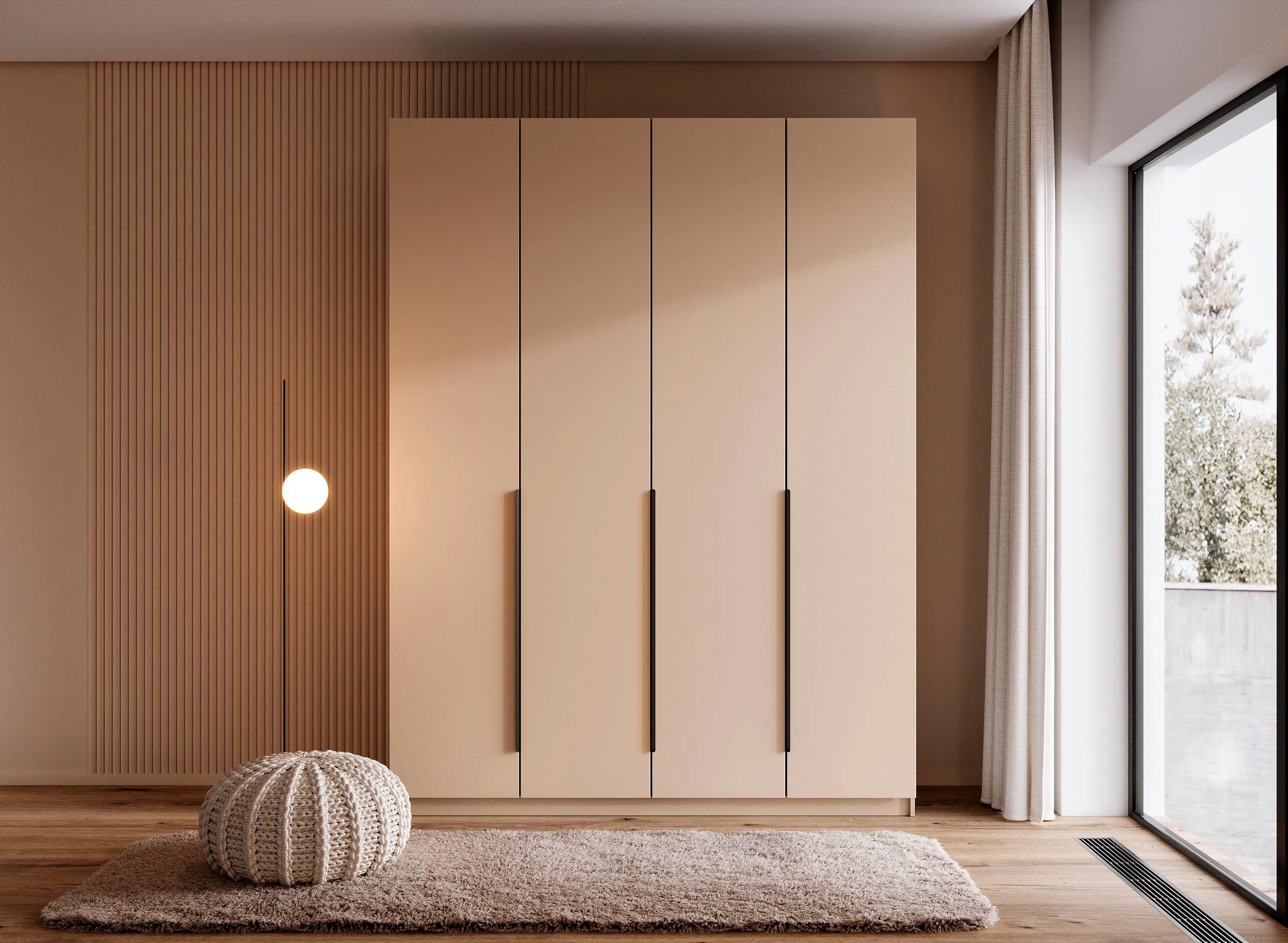 Роникон: Шкаф Стелла 404/1 комбинированный 200х240х57 арт 6029, фото 1