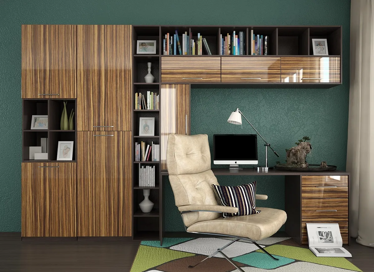 Роникон: Кабинет ЛДСП Пихта Неброди рустикальная арт 704, фото 1