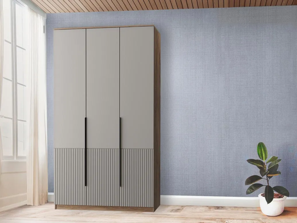 шкаф стефани 11 135х240х42 арт 6005 , двери МДФ Вид 1