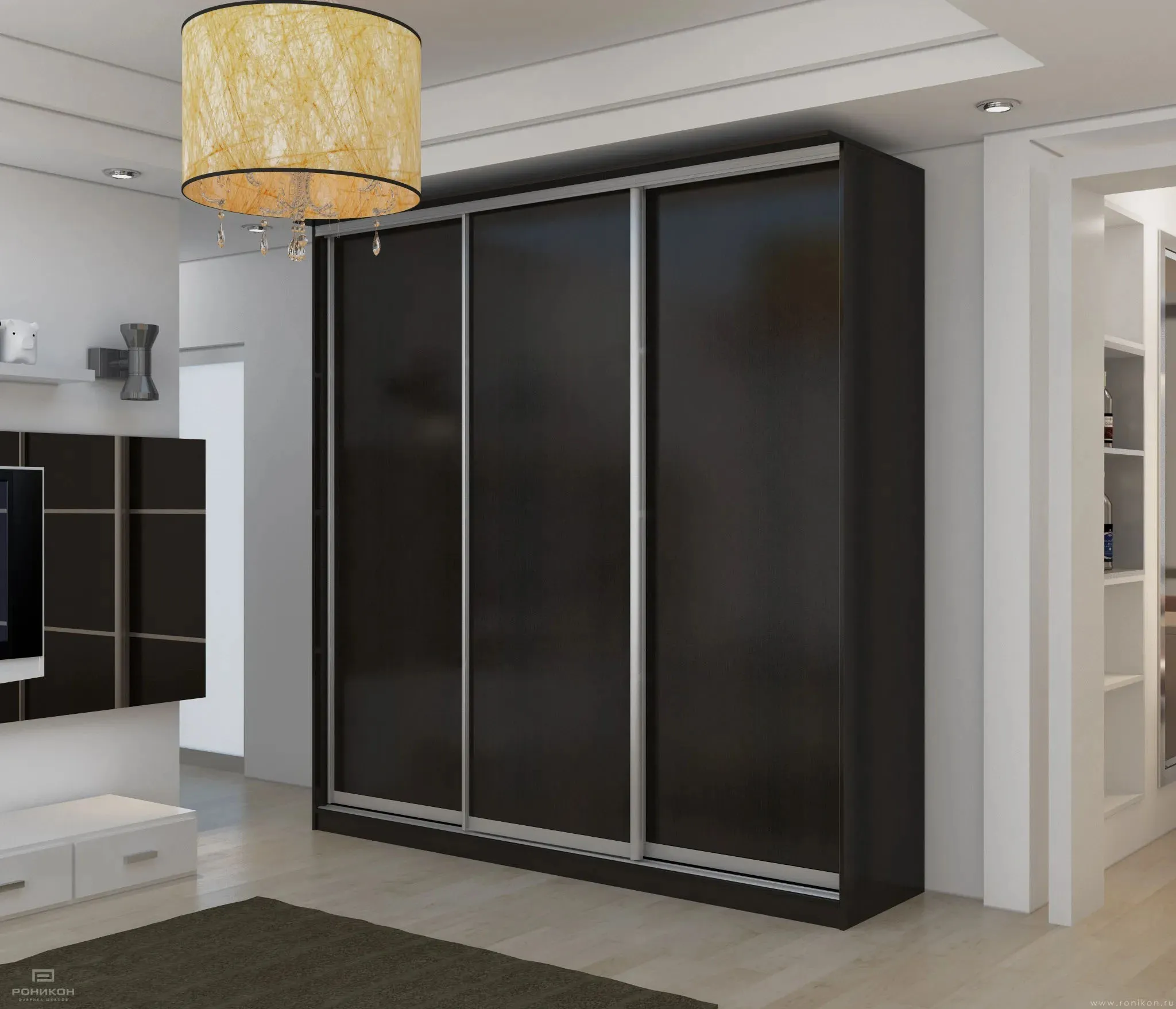 Роникон: Шкаф-купе Престиж арт 3374, фото 1